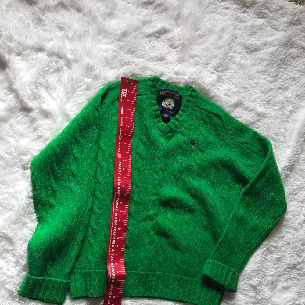 Green sweater
